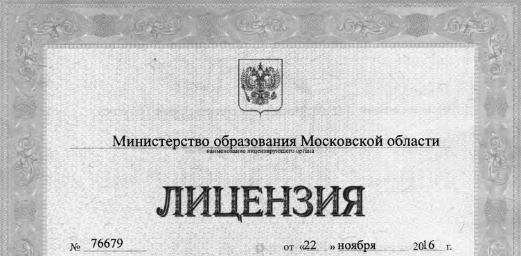 ЛИЦЕНЗИЯ стр. 1