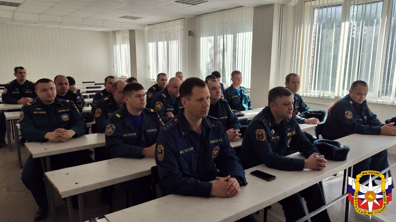 Выпуск 04.04.2025 года слушателей повышения квалификации пожарных (старших пожарных)